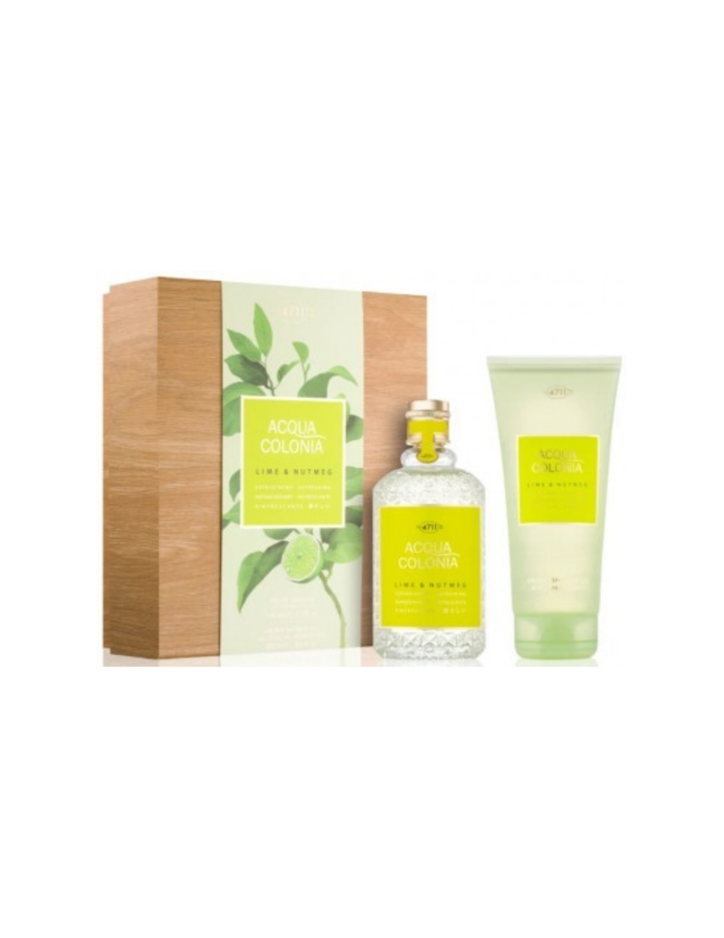 4711 Aqc Duo Set Edc/Sg Lime+Nutmeg